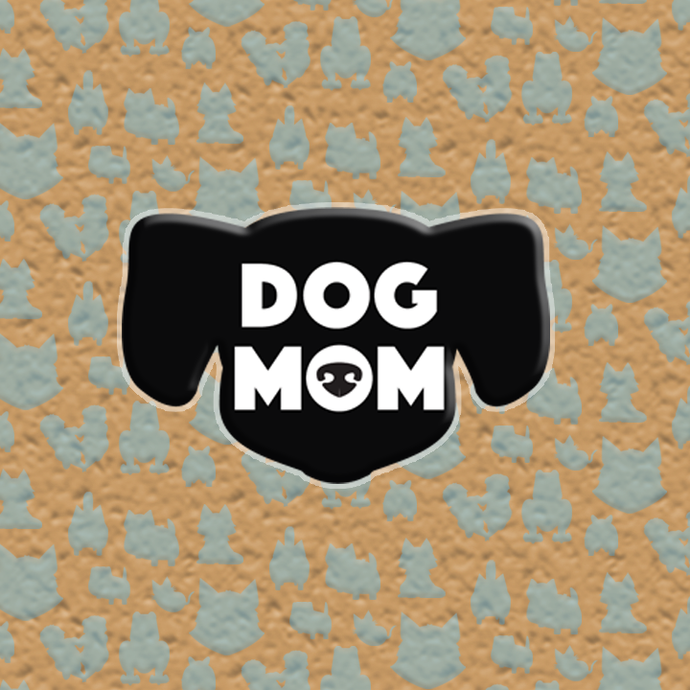 Dog Mom Acrylic Pin