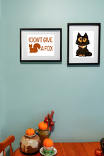 Load image into Gallery viewer, I Don&#39;t Give A Fox Print