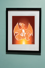 Load image into Gallery viewer, Charmander Evolution Print