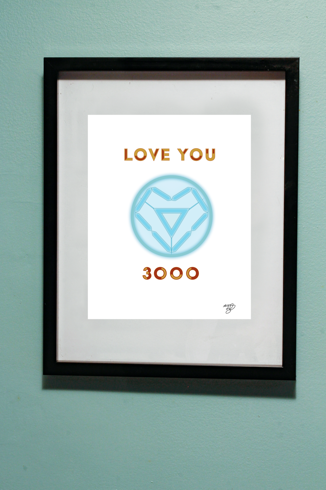 I Love You 3000 Print