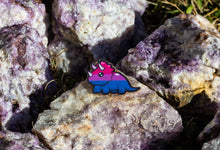 Load image into Gallery viewer, Bi-Ceratops Wooden Pin