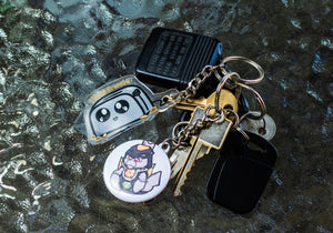 I Poop Crumbs Keychain